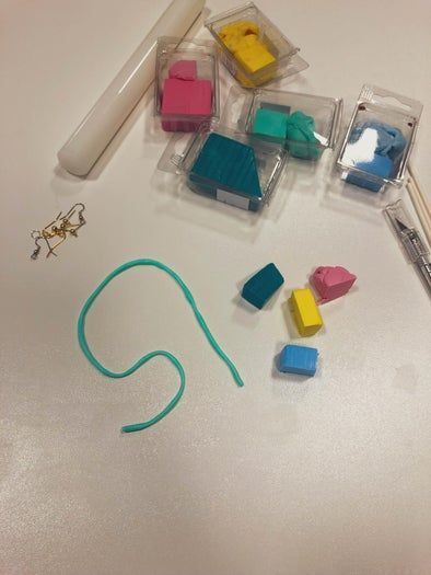 软陶糖果饰品制作教程-亲子DIY手作耳环-第6张图片-趣作屋