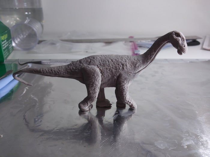 高精度微型恐龙模型制作全攻略-第17张图片-趣作屋 高精度微型恐龙模型制作全攻略-第17张图片-趣作屋