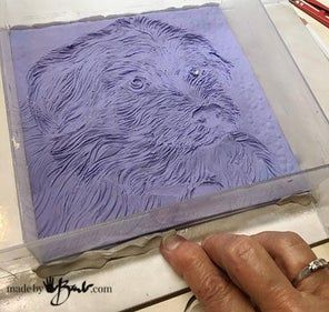 混凝土宠物纪念牌DIY教程-永恒纪念品制作指南-第16张图片-趣作屋