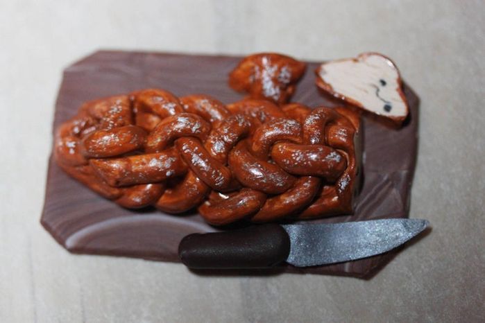 聚合物粘土微缩圣诞面包制作教程——DIY捷克传统Vánočka-第15张图片-趣作屋 聚合物粘土微缩圣诞面包制作教程——DIY捷克传统Vánočka-第15张图片-趣作屋