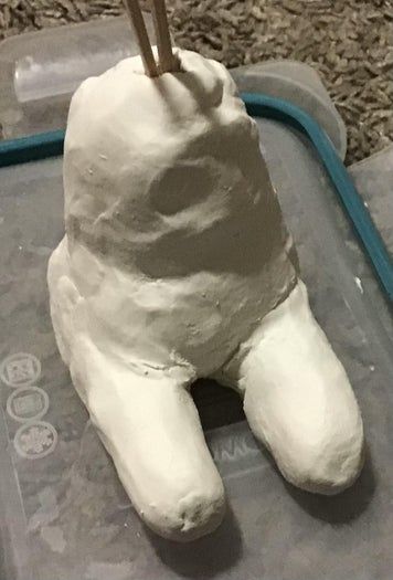 手工制作雕塑教程:风干黏土人偶制作全攻略-第8张图片-趣作屋