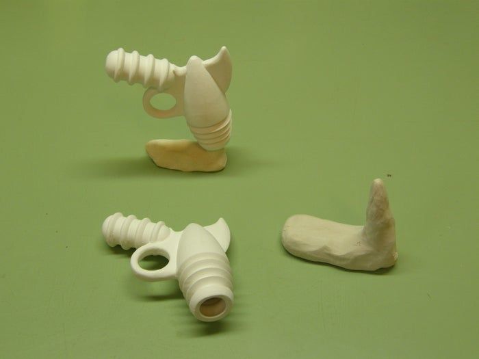 自制蜡模射线枪教程:石膏模具与高温烧制全流程-第23张图片-趣作屋 自制蜡模射线枪教程:石膏模具与高温烧制全流程-第23张图片-趣作屋