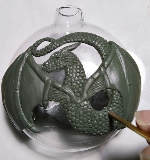 软陶玻璃装饰品创意制作教程——个性化图案设计与高温定型-第12张图片-趣作屋