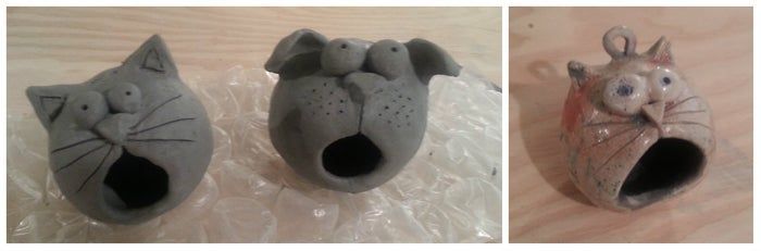 陶瓷动物圣诞挂饰DIY教程：从捏塑到烧制完整指南-第1张图片-趣作屋