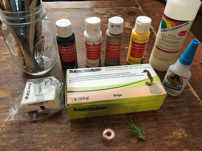 聚合物粘土手作蜂巢花器教程:空气凤梨支架DIY全攻略-第2张图片-趣作屋 聚合物粘土手作蜂巢花器教程:空气凤梨支架DIY全攻略-第2张图片-趣作屋