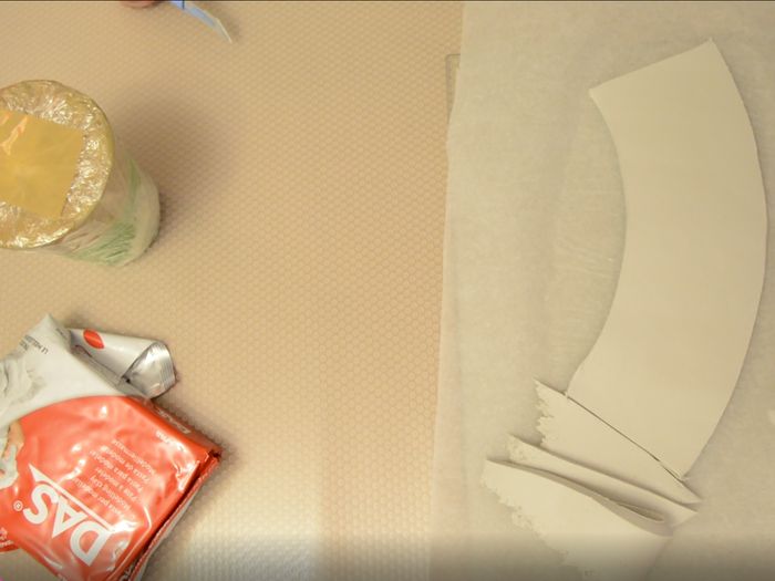 草莓造型花盆手工制作教程：风干黏土DIY创意容器-第7张图片-趣作屋