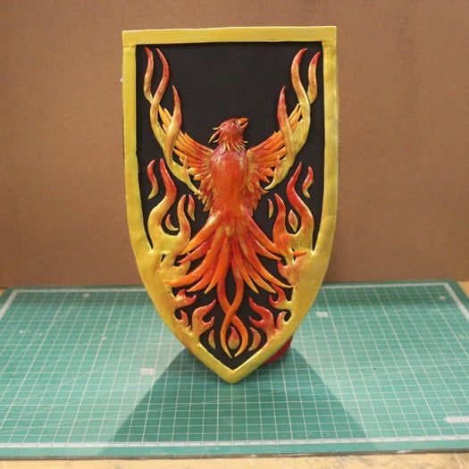 立体凤凰墙雕手工制作教程-低成本家庭DIY装饰品-第38张图片-趣作屋 立体凤凰墙雕手工制作教程-低成本家庭DIY装饰品-第38张图片-趣作屋