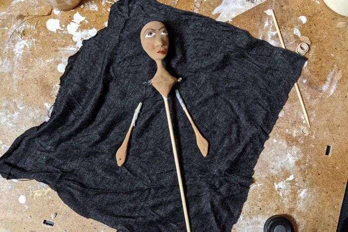 自制印尼传统木偶教程：创意纸黏土DIY全攻略-第30张图片-趣作屋