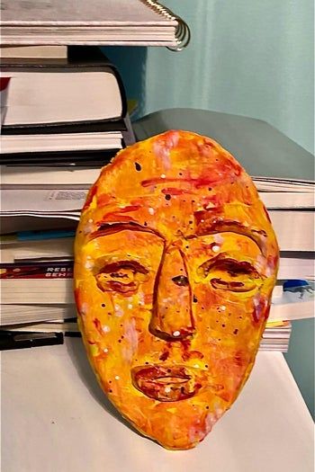 风干黏土笑脸雕塑制作教程-第24张图片-趣作屋