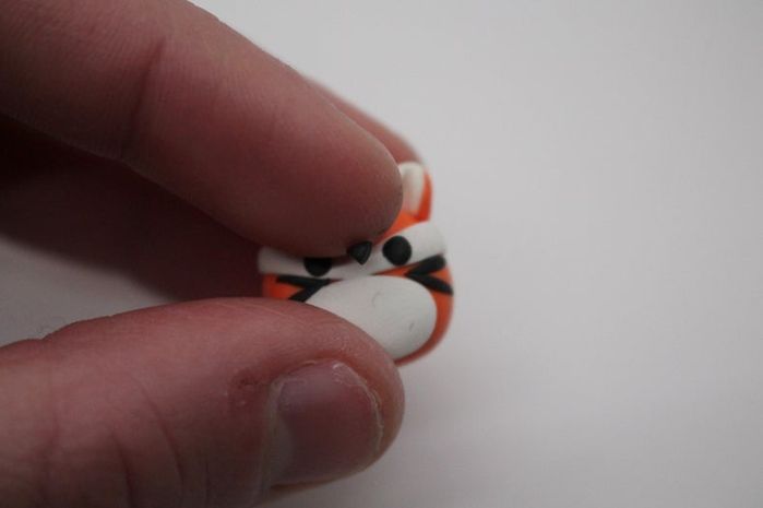 聚合物黏土狐狸挂件DIY教程-第24张图片-趣作屋