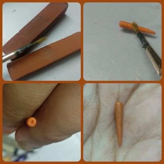 手作迷你炖菜板教程：聚合物粘土蔬菜制作全攻略-第9张图片-趣作屋