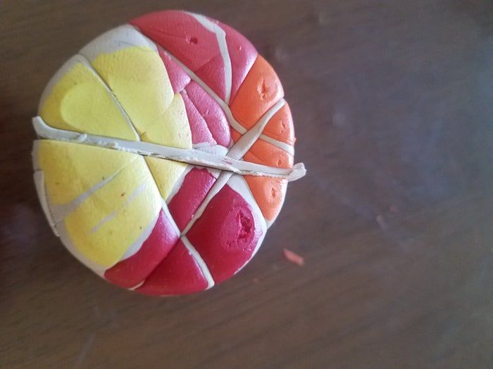 低成本手工制作彩色纹理耳饰教程-第7张图片-趣作屋