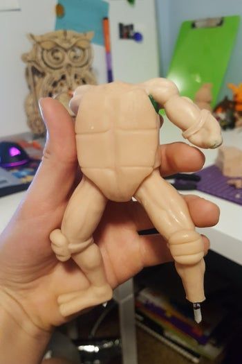 自制多纳泰罗忍者神龟雕塑教程-第10张图片-趣作屋