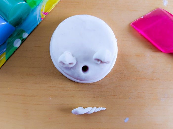 彩虹黏土蛋糕DIY教程-手工制作迷你创意摆件-第16张图片-趣作屋