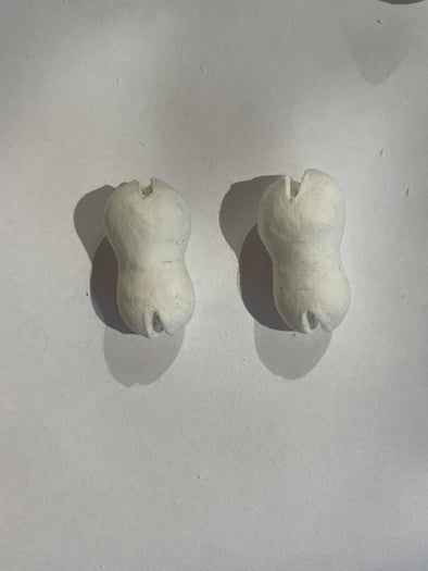 自制球形关节可动人偶教程：风干粘土与弹力绳的创意制作-第8张图片-趣作屋