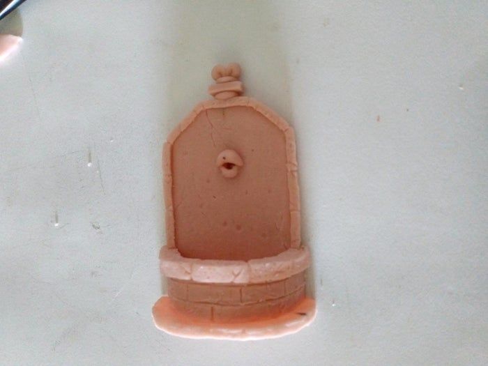 纳尼亚风格树脂喷泉DIY教程及热熔胶替代方案-第11张图片-趣作屋