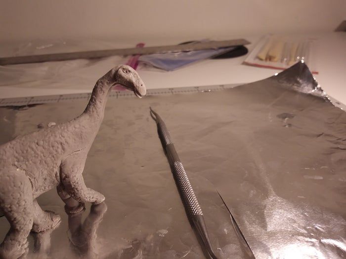 高精度微型恐龙模型制作全攻略-第16张图片-趣作屋 高精度微型恐龙模型制作全攻略-第16张图片-趣作屋