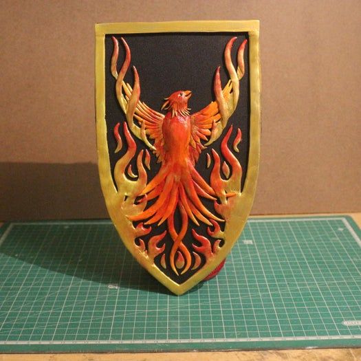 立体凤凰墙雕手工制作教程-低成本家庭DIY装饰品-第39张图片-趣作屋 立体凤凰墙雕手工制作教程-低成本家庭DIY装饰品-第39张图片-趣作屋