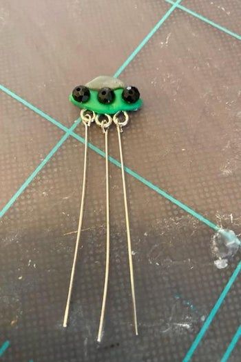 新手入门垂坠耳环制作教程-聚合物黏土手作指南-第16张图片-趣作屋