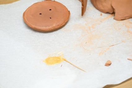 风干黏土手工碗制作与金缮修复全攻略-第18张图片-趣作屋