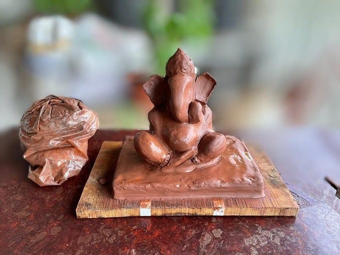 环保黏土自制象头神雕塑教程-第10张图片-趣作屋 环保黏土自制象头神雕塑教程-第10张图片-趣作屋