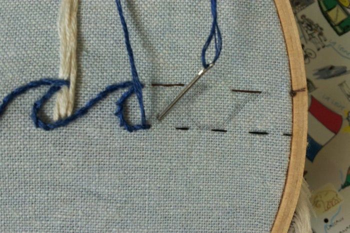 手工刺绣入门教程:掌握回针绣、茎状绣与缎面绣技巧-第12张图片-趣作屋 手工刺绣入门教程:掌握回针绣、茎状绣与缎面绣技巧-第12张图片-趣作屋