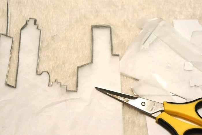 手工制作天际线图案T恤教程-第9张图片-趣作屋