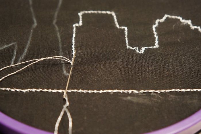 手工制作天际线图案T恤教程-第17张图片-趣作屋