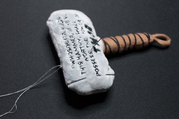 新手妈妈必看：安全Mjölnir毛绒玩具手工制作教程-第40张图片-趣作屋