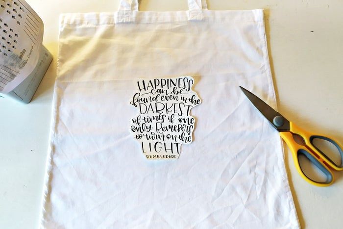 DIY哈利波特主题环保棉布购物袋教程-第5张图片-趣作屋 DIY哈利波特主题环保棉布购物袋教程-第5张图片-趣作屋