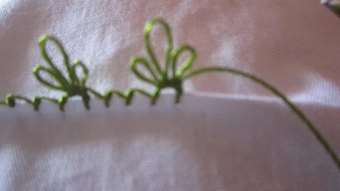 DIY针绣春天花朵制作教程-第4张图片-趣作屋