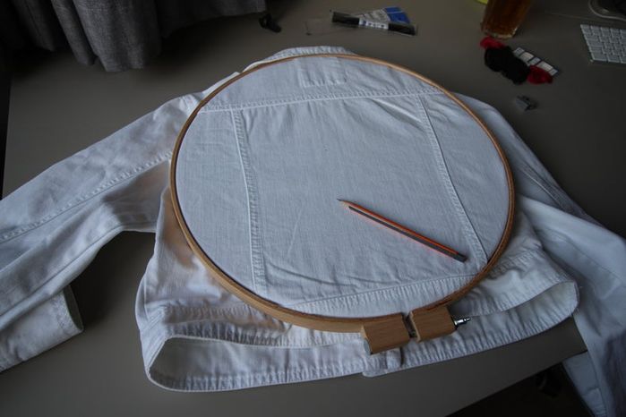 DIY牛仔夹克Sashiko刺绣教程：从零开始的创意手工改造-第8张图片-趣作屋