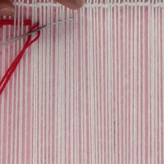 低成本羊毛网格图案手工制作教程-第16张图片-趣作屋