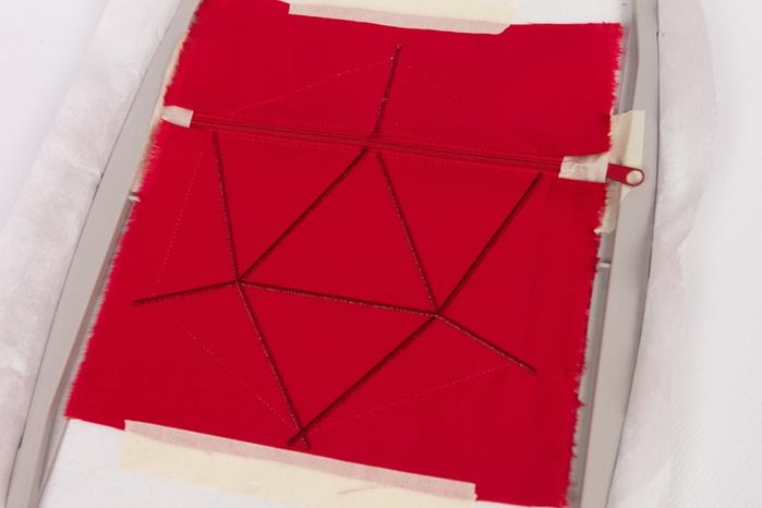 DIY D20骰子造型笔袋教程 - 刺绣机制作指南-第21张图片-趣作屋