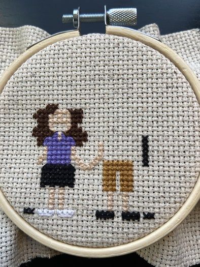 圣诞节十字绣装饰品DIY教程:手工制作个性化挂饰-第8张图片-趣作屋 圣诞节十字绣装饰品DIY教程:手工制作个性化挂饰-第8张图片-趣作屋