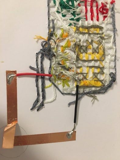 融合传统与科技：DIY会发光的十字绣卡片教程-第14张图片-趣作屋