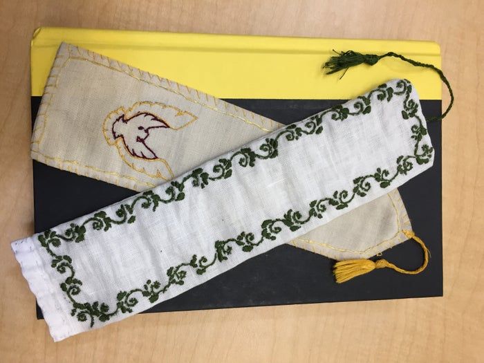 手工刺绣流苏书签制作教程-第1张图片-趣作屋 手工刺绣流苏书签制作教程-第1张图片-趣作屋