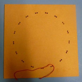 DIY弦艺术螺旋图案制作教程-第4张图片-趣作屋