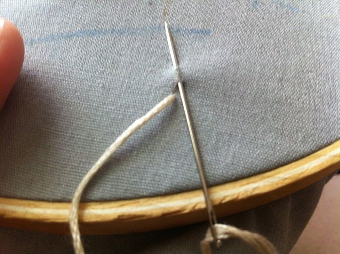 刺绣基础针法教程：轻松掌握自然图案绣法-第13张图片-趣作屋