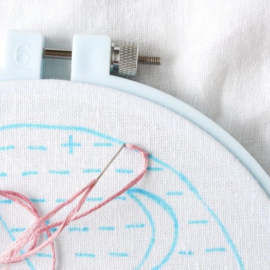 免费山景刺绣针法教程：掌握8种基础刺绣技巧-第11张图片-趣作屋