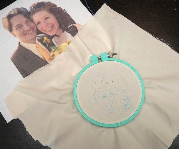 手工刺绣情侣肖像教程|从照片到成品的完整指南-第6张图片-趣作屋 手工刺绣情侣肖像教程|从照片到成品的完整指南-第6张图片-趣作屋