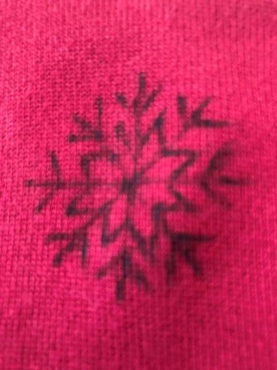 手工刺绣毛衣教程：用白色雪花图案打造冬季时尚-第7张图片-趣作屋