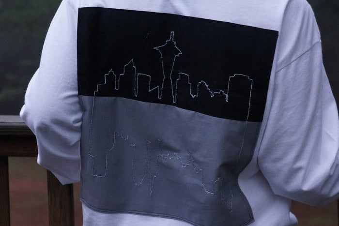 手工制作天际线图案T恤教程-第28张图片-趣作屋