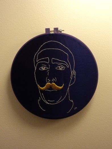 手工刺绣肖像教程：低成本制作个性化圣诞礼物-第1张图片-趣作屋