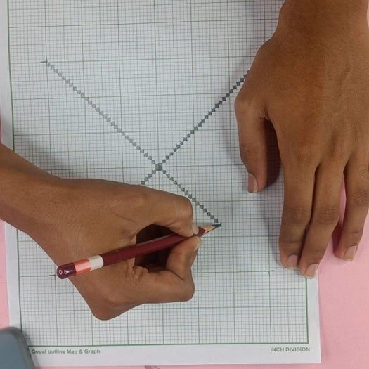 低成本羊毛网格图案手工制作教程-第4张图片-趣作屋