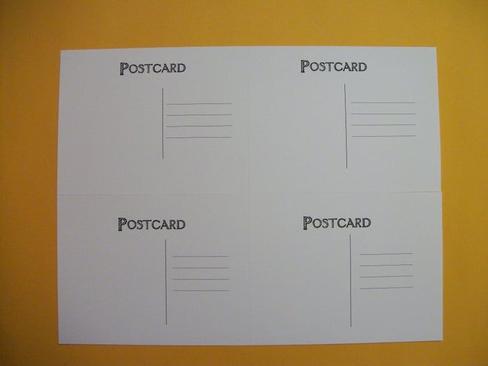 手工刺绣明信片制作教程：低成本纪念小镇风情-第3张图片-趣作屋