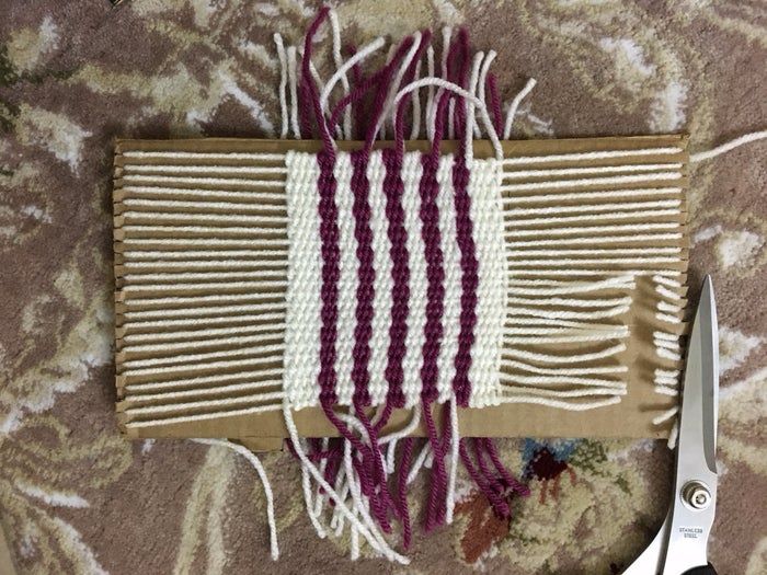 零基础手工编织杯垫教程：低成本DIY方法-第14张图片-趣作屋