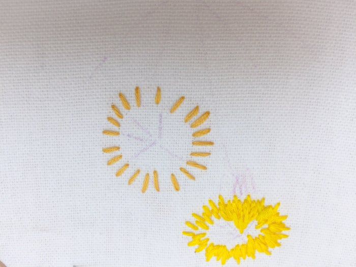 手工刺绣蒲公英花朵教程|初学者也能掌握的刺绣技巧-第6张图片-趣作屋 手工刺绣蒲公英花朵教程|初学者也能掌握的刺绣技巧-第6张图片-趣作屋