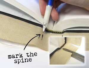 复古刺绣书制作教程：打造个性化古老风格书籍-第8张图片-趣作屋