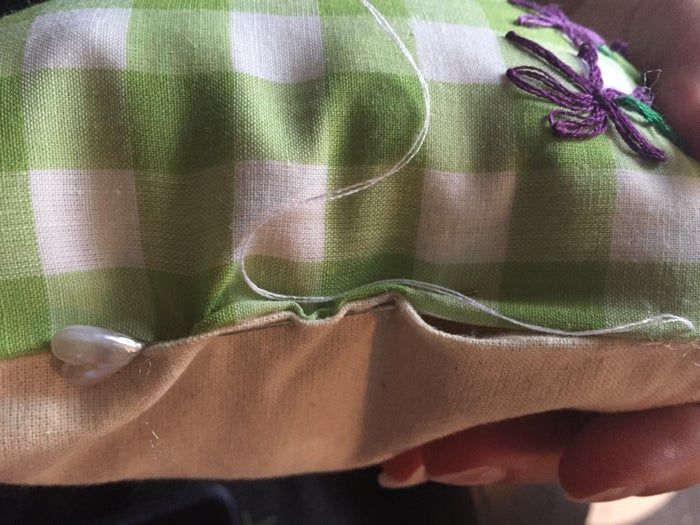 手工刺绣靠垫制作教程：打造《仲夏夜之梦》主题礼物-第20张图片-趣作屋